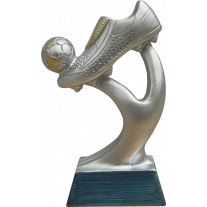 Fodboldstøvle m. bold statuette (2090-04)