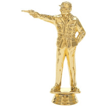 Pistol skytte statuette