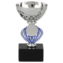 Pokal sølv og blå (Serie 186200 - 3 Størrelser)