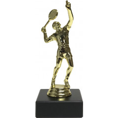 Tennis, herre statuette fra Pokalbutikken.dk