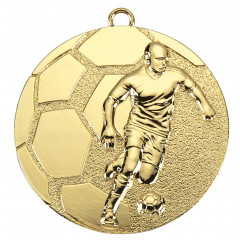Flot fodbold bronzemedalje fra Pokalbutikken.dk