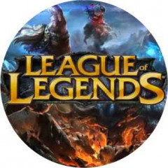 25 mm. emblem, League og Legends
