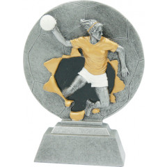 Dame håndbold statuette fra Pokalbutikken.dk