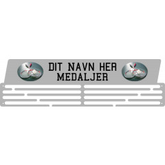 Medaljeophæng med Badminton motiv
