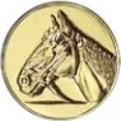 Hestehoved emblem (D4)