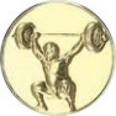 Vægtløftning emblem (J1)