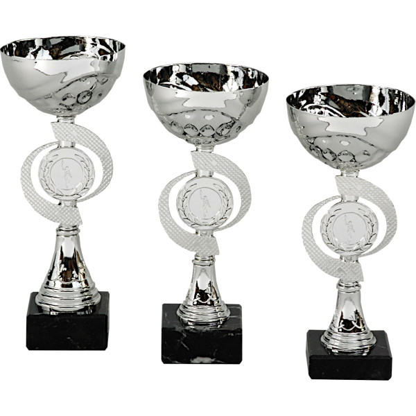 lille chrompokal (Serie 19-6140, 3 Størrelser)