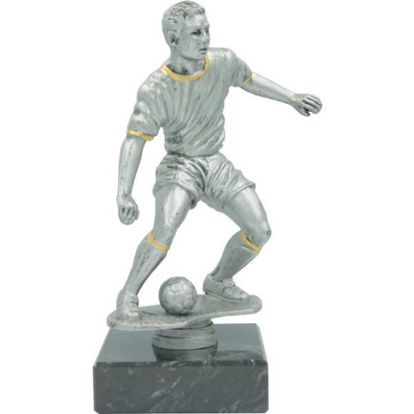 Fodbold statuette fra pokalbutikken.dk
