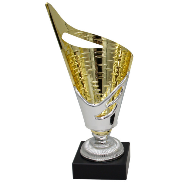 Moderne pokal sølv og guld 