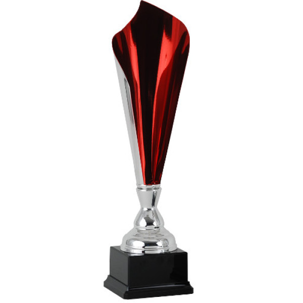 Stor sølv & rubinrød pokal (Serie 4700)