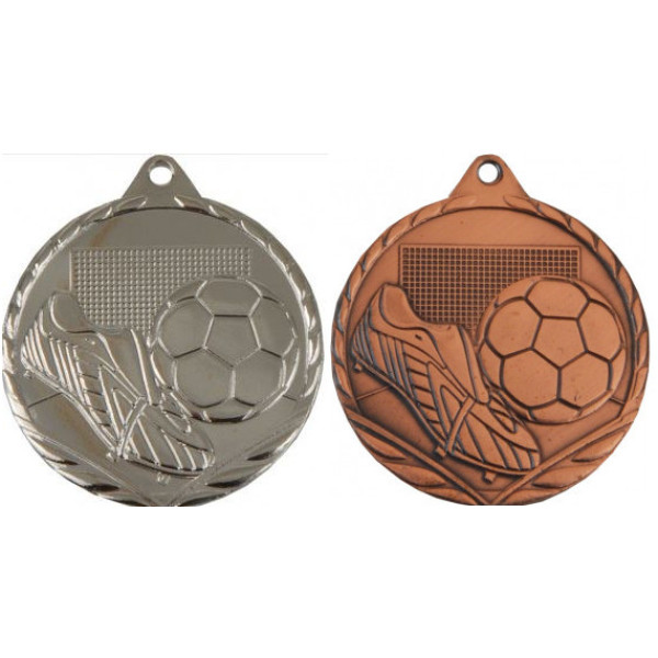 Flot fodbold medalje fra Pokalbutikken.dk