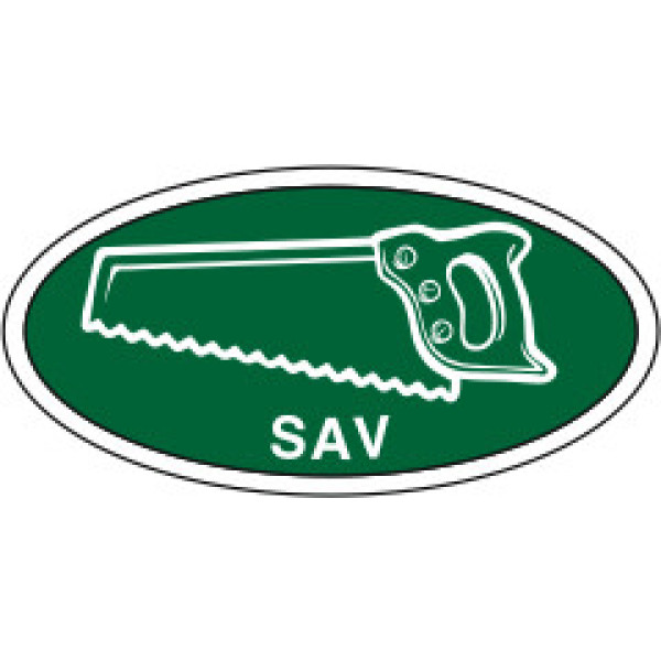 Sav mærke - Grøn