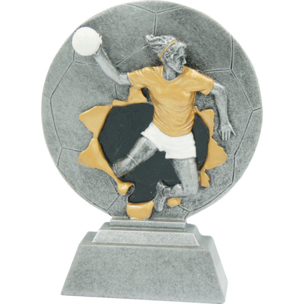 Dame håndbold statuette fra Pokalbutikken.dk