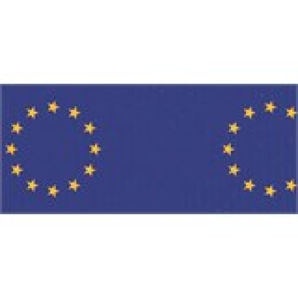 Blå EU medaljebånd  (97-RI.100.B)