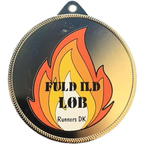 Medaljer med fuld farve tryk