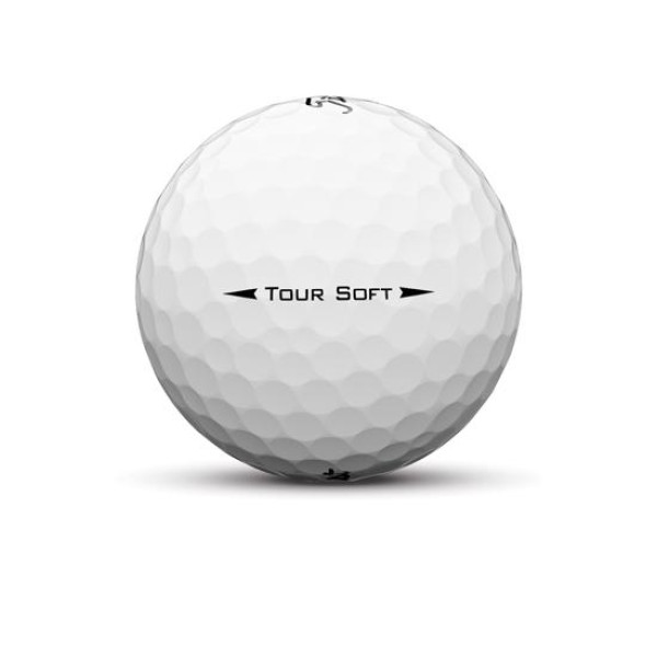 Titleist Tour Soft med farvetryk hurtig levering fra eget lager