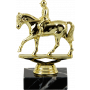 Heste/Ride statuette med rytter (2033)