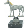 Heste statuette i antik sølv fra pokalbutikken.dk