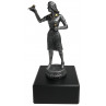 Dame dart statuette i antik