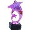 Pink stjerneskuds statuette